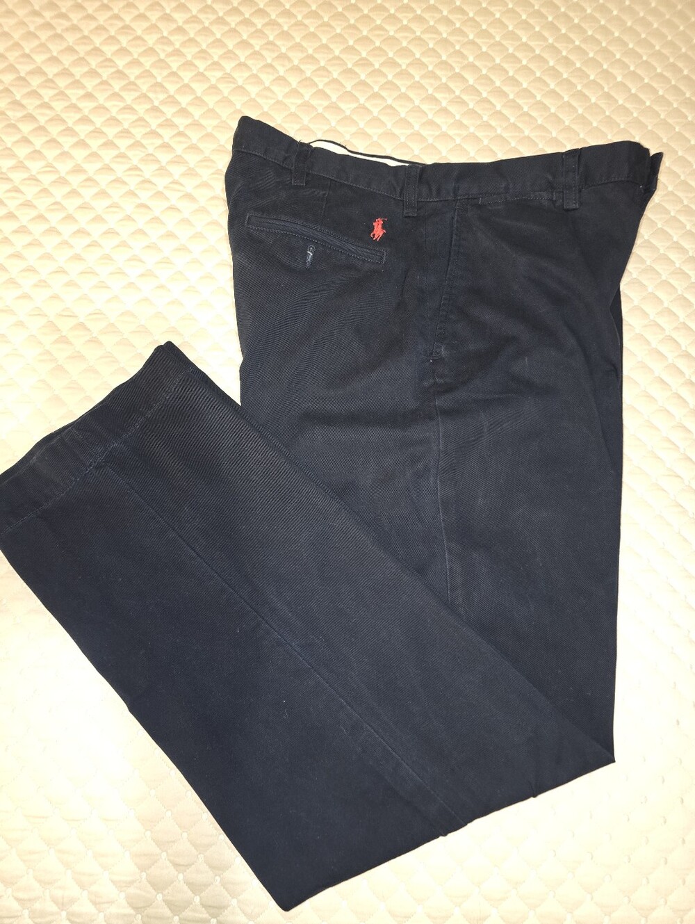 34W×34L - Polo by Ralph Lauren Navy Pants with Red Pony. (GREAT CONDITION)